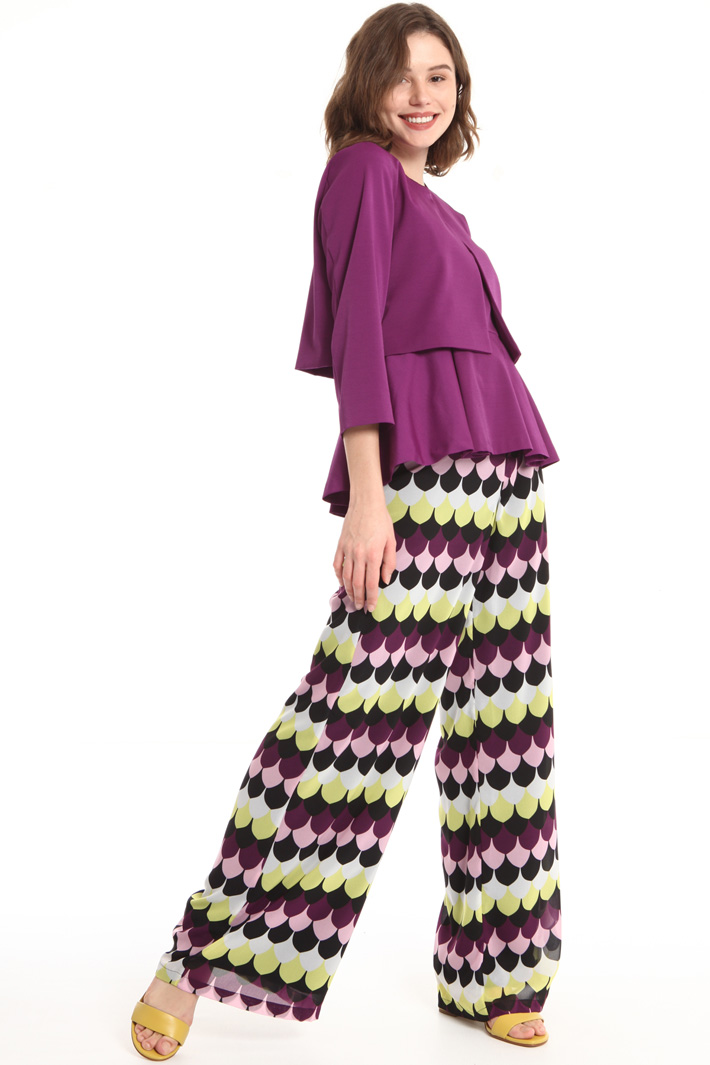 Pantaloni in georgette Fashion Market Pantaloni in georgette Fashion Market