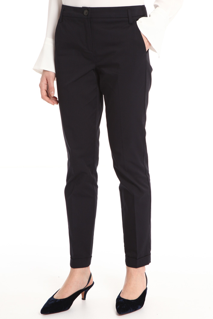 Pantaloni in puro cotone Fashion Market Pantaloni in puro cotone Fashion Market