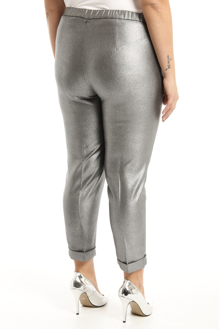 Pantaloni in tessuto laminato Fashion Market Pantaloni in tessuto laminato Fashion Market