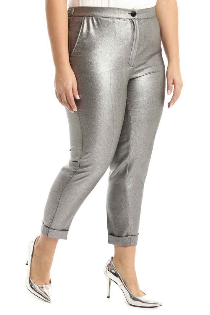 Pantaloni in tessuto laminato Fashion Market Pantaloni in tessuto laminato Fashion Market