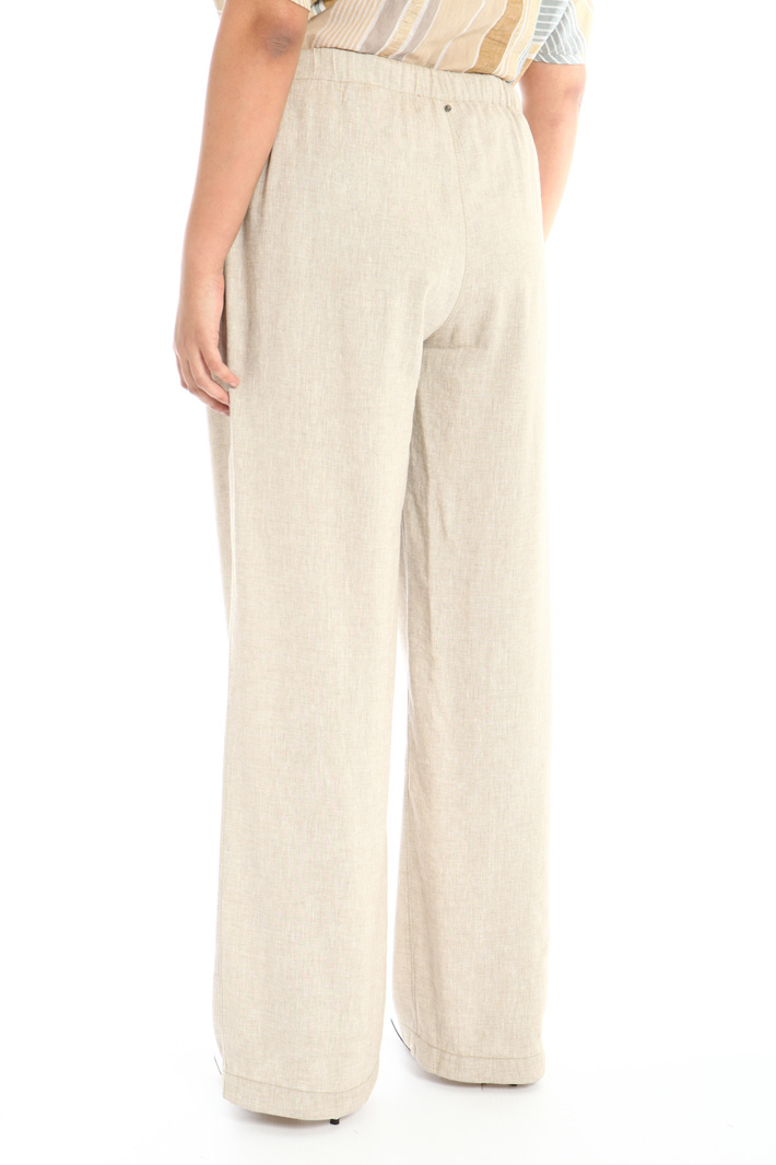 Pantaloni in misto lino Fashion Market Pantaloni in misto lino Fashion Market