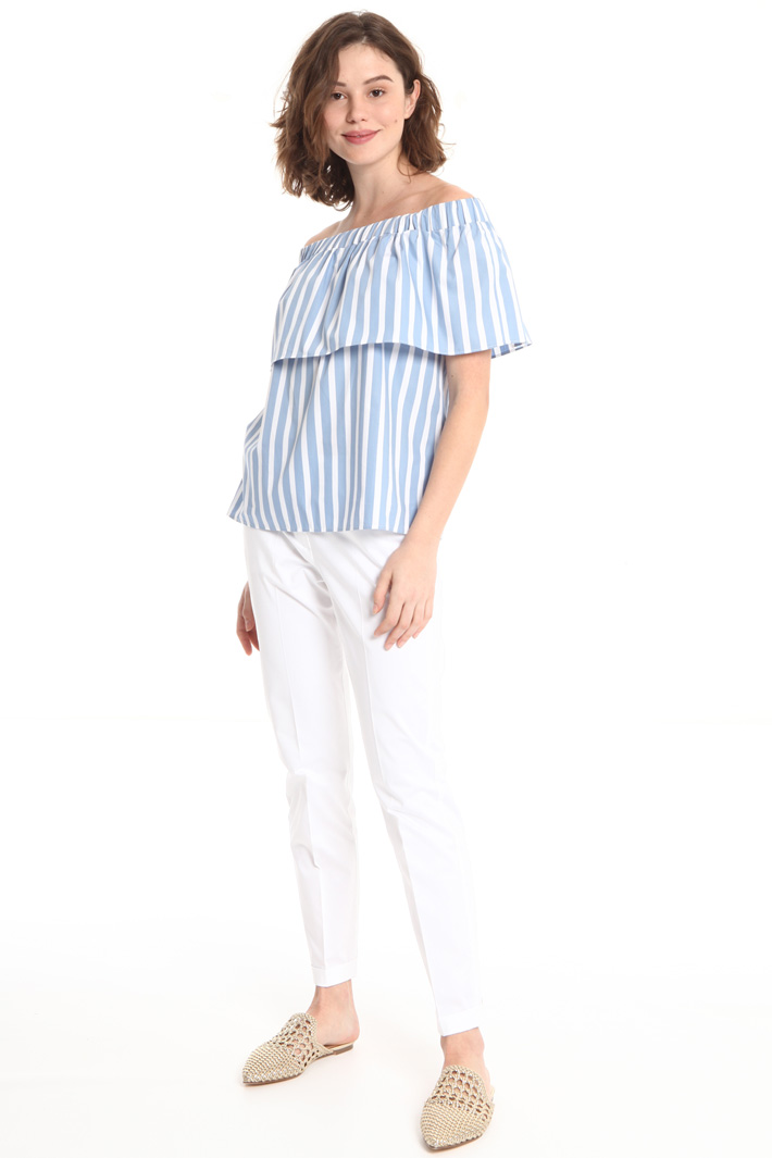 Top in puro cotone Fashion Market Top in puro cotone Fashion Market