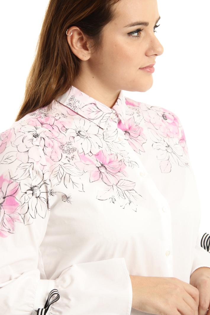 Camicia in popeline di cotone Fashion Market Camicia in popeline di cotone Fashion Market