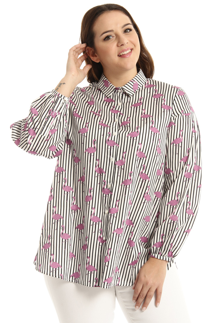 Camicia in raso di cotone Fashion Market Camicia in raso di cotone Fashion Market
