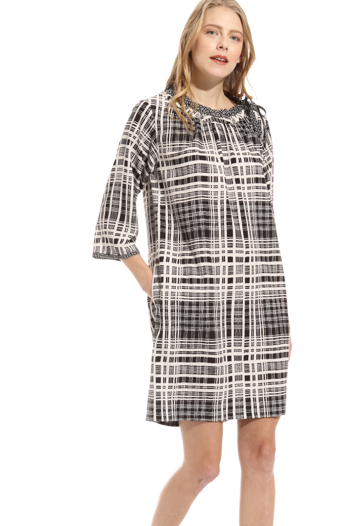 Abito in cady crepe e seta Fashion Market Abito in cady crepe e seta Fashion Market
