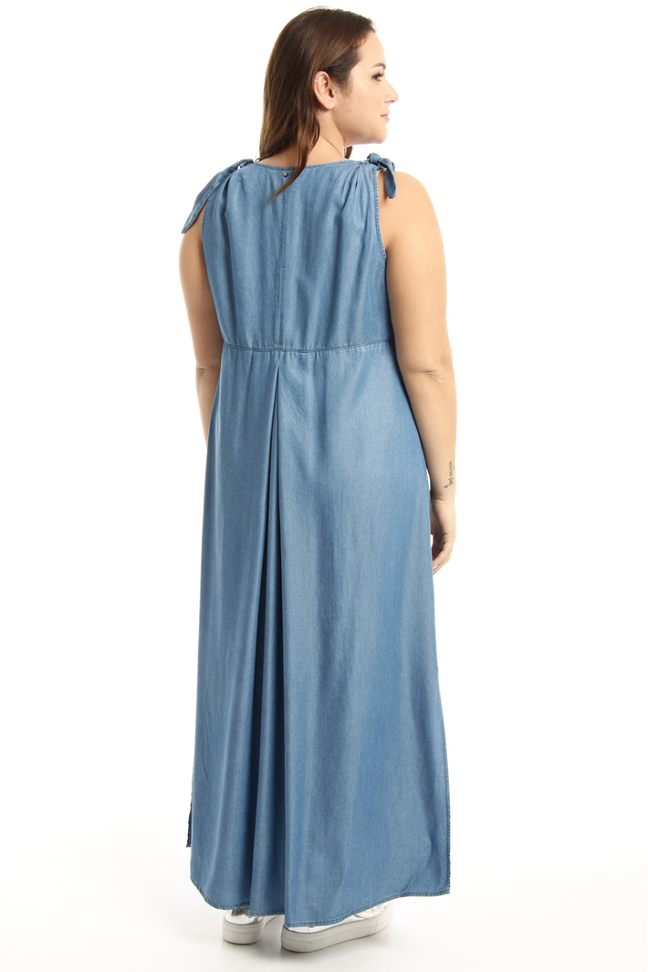 Abito lungo in denim Fashion Market Abito lungo in denim Fashion Market