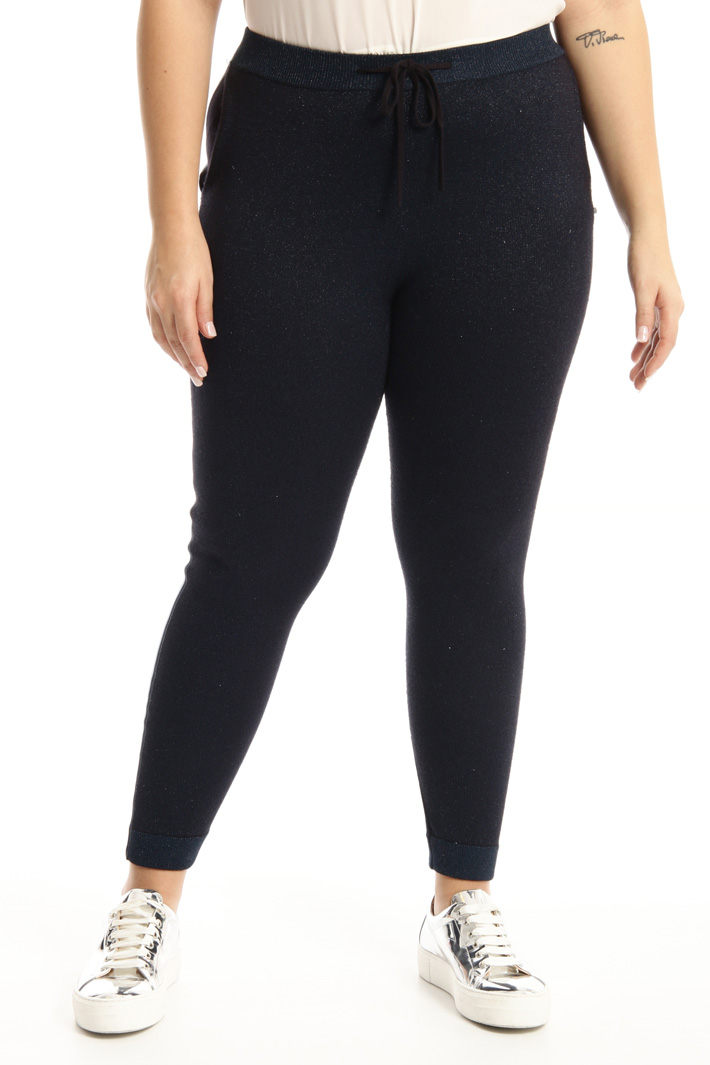 Pantaloni morbidi in lurex Fashion Market Pantaloni morbidi in lurex Fashion Market