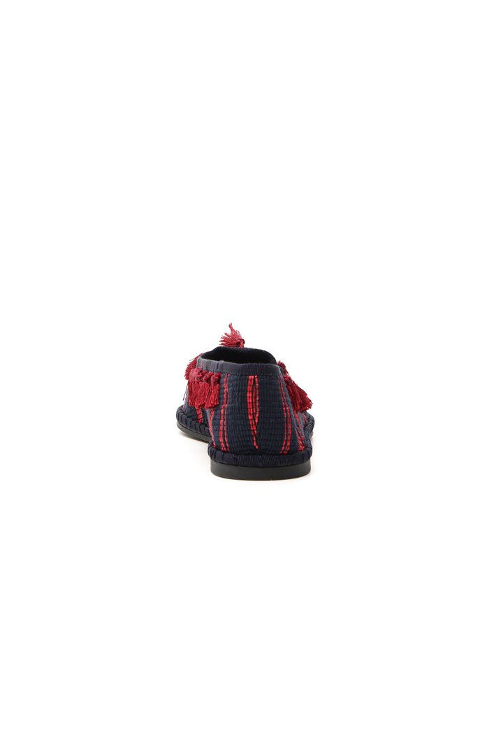 Mocassino in rafia con nappe Fashion Market Mocassino in rafia con nappe Fashion Market