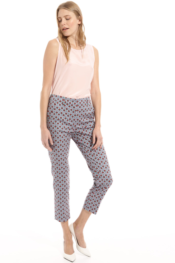 Top in cotone e seta Fashion Market Top in cotone e seta Fashion Market