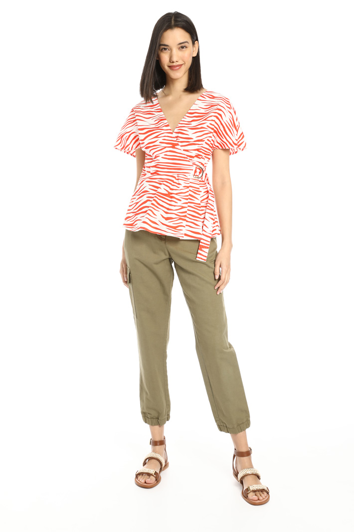Top in puro cotone Fashion Market Top in puro cotone Fashion Market