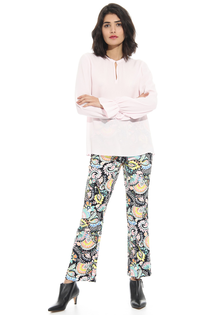Blusa in tessuto crepe Fashion Market Blusa in tessuto crepe Fashion Market