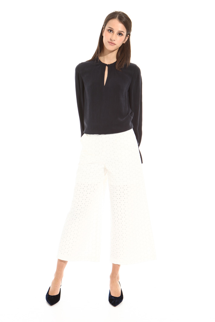 Blusa in tessuto crepe Fashion Market Blusa in tessuto crepe Fashion Market