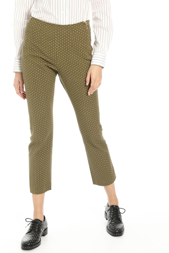 Pantaloni jacquard a sigaretta Fashion Market Pantaloni jacquard a sigaretta Fashion Market