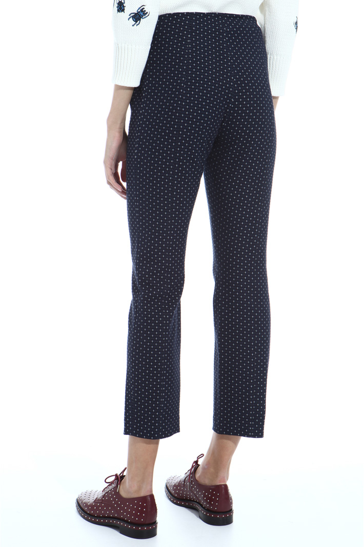 Pantaloni jacquard a sigaretta Fashion Market Pantaloni jacquard a sigaretta Fashion Market