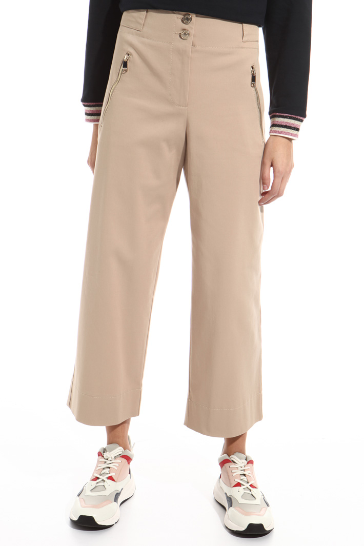 Pantaloni in puro cotone Fashion Market Pantaloni in puro cotone Fashion Market