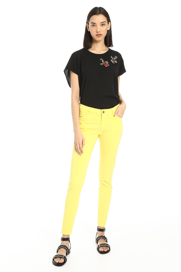 Pantaloni in puro cotone Fashion Market Pantaloni in puro cotone Fashion Market