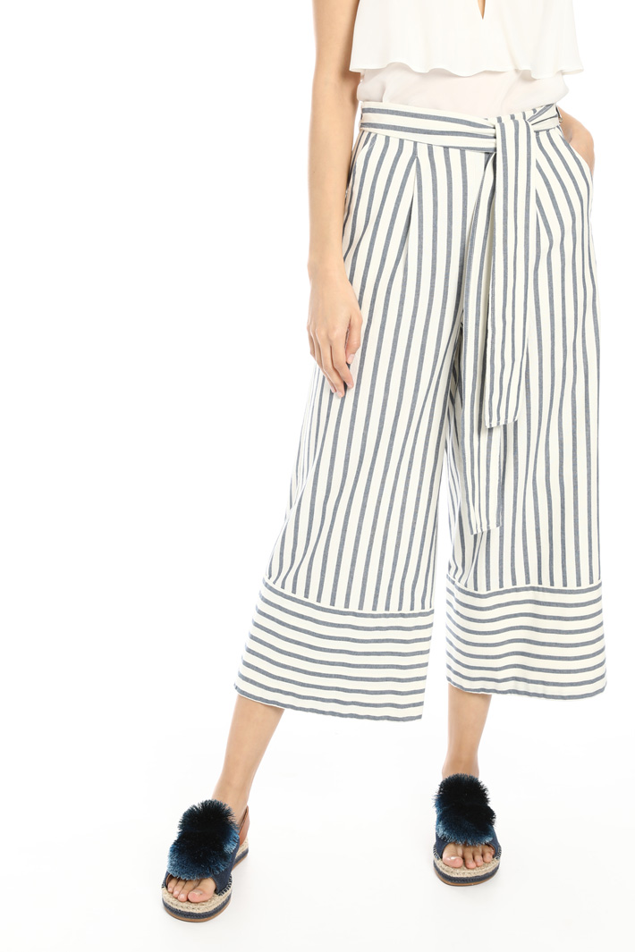 Pantaloni in puro cotone Fashion Market Pantaloni in puro cotone Fashion Market