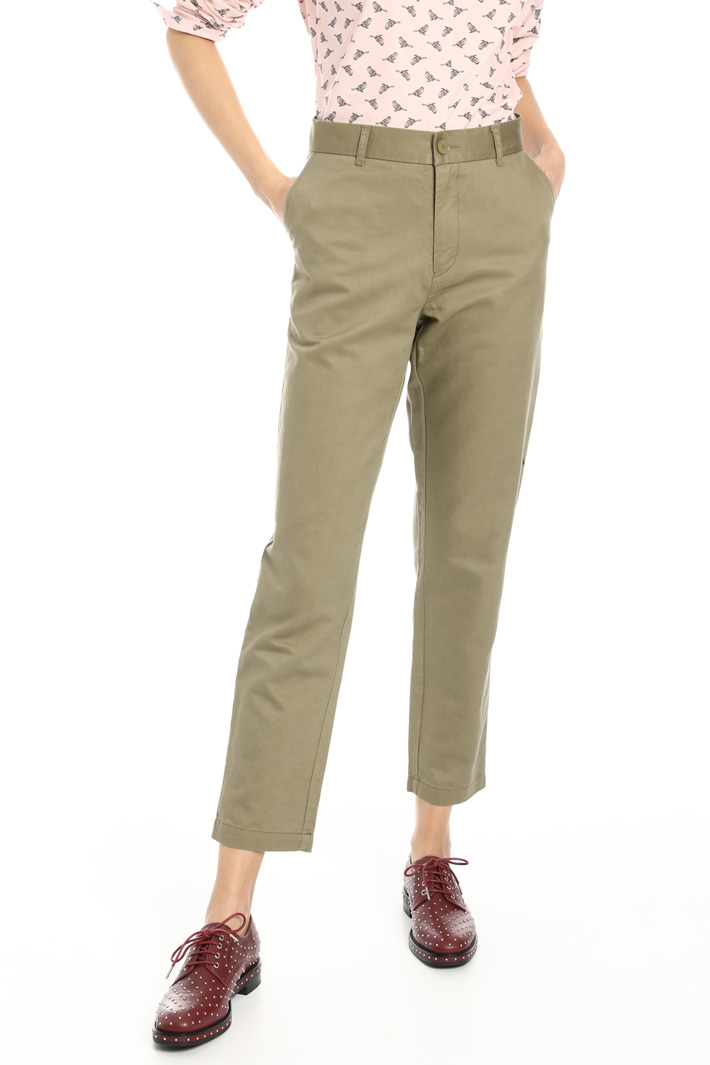 Pantaloni in lino e cotone Fashion Market Pantaloni in lino e cotone Fashion Market