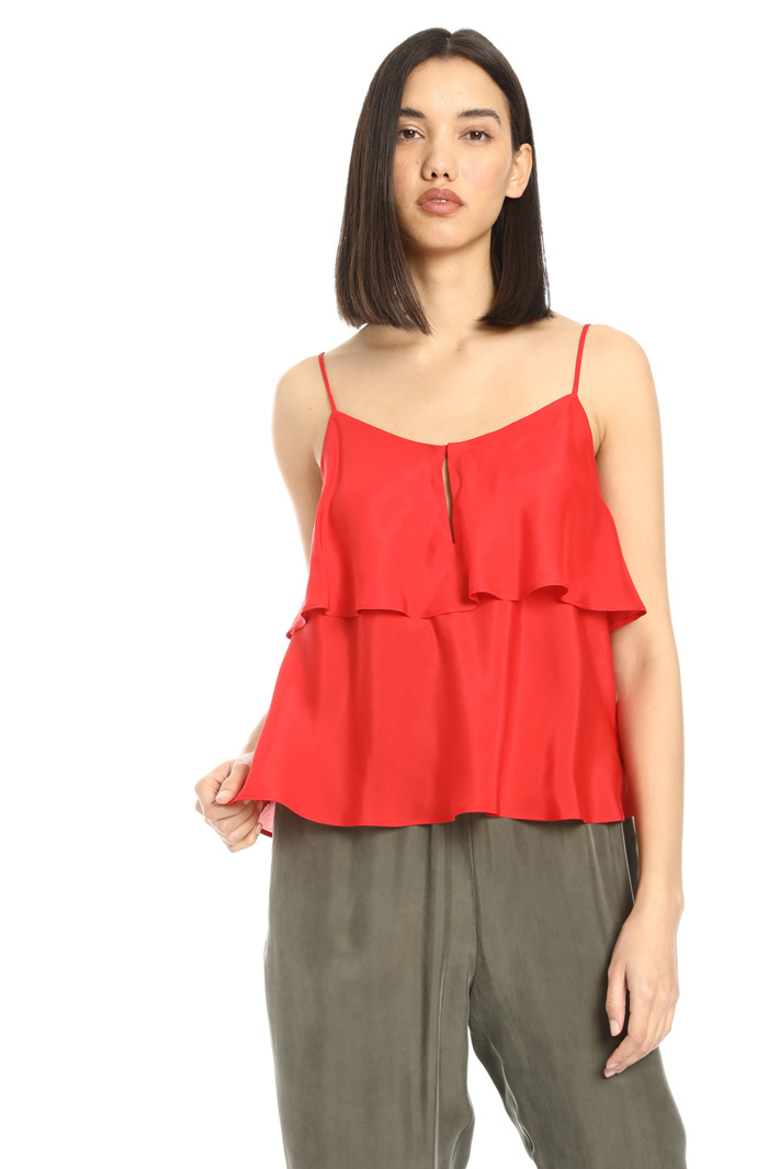 Top con balza Fashion Market Top con balza Fashion Market