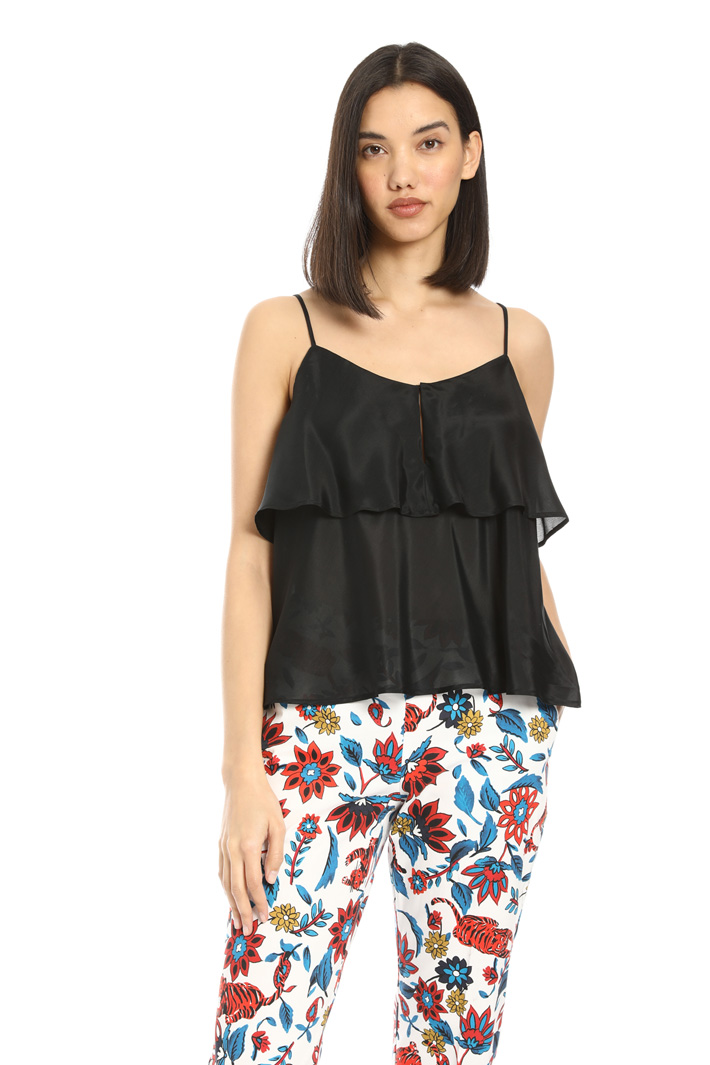 Top con balza Fashion Market Top con balza Fashion Market