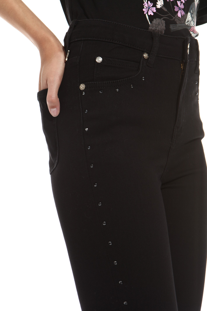 Pantaloni in denim di cotone Fashion Market Pantaloni in denim di cotone Fashion Market