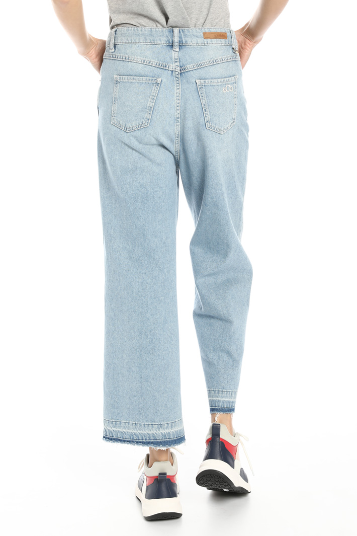 Jeans svasati con piega Fashion Market Jeans svasati con piega Fashion Market