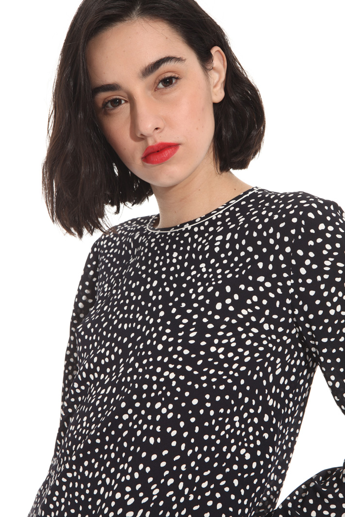 Blusa in viscosa crepe Fashion Market Blusa in viscosa crepe Fashion Market