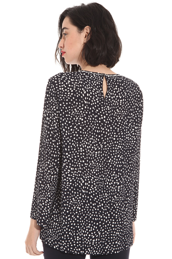 Blusa in viscosa crepe Fashion Market Blusa in viscosa crepe Fashion Market