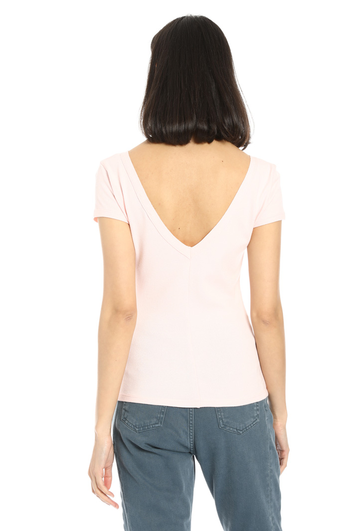 Top in jersey misto viscosa Fashion Market Top in jersey misto viscosa Fashion Market