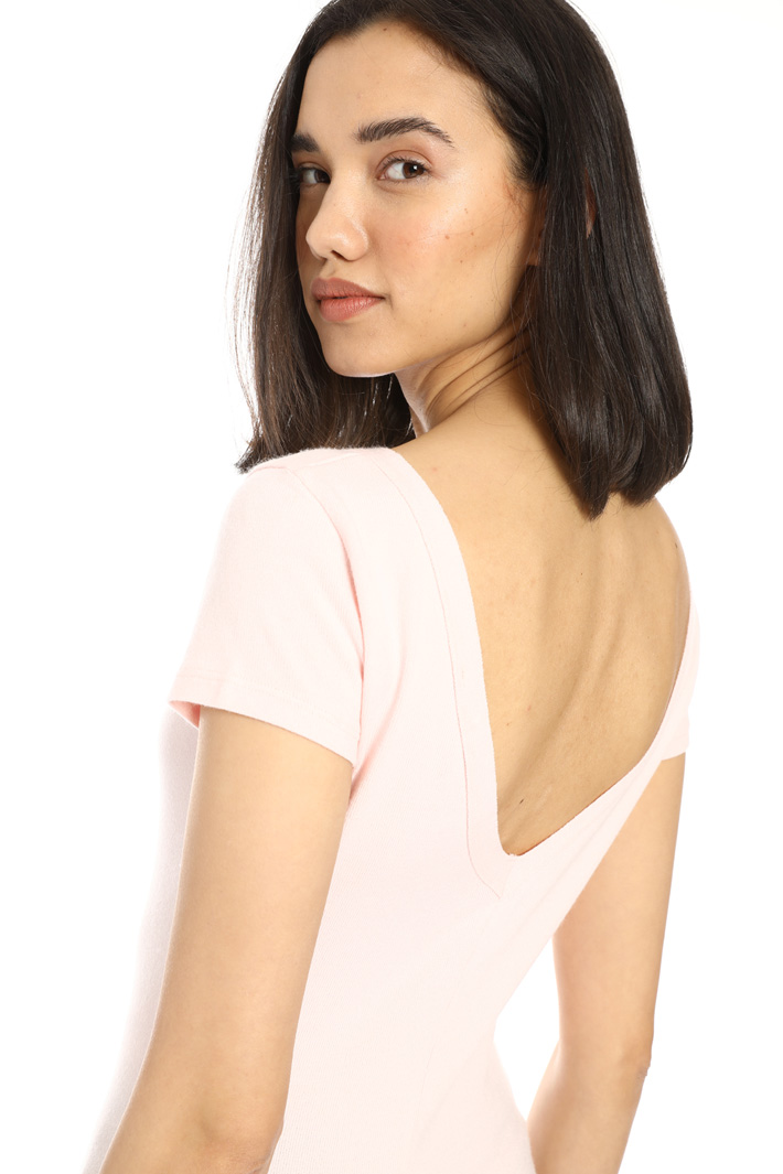 Top in jersey misto viscosa Fashion Market Top in jersey misto viscosa Fashion Market