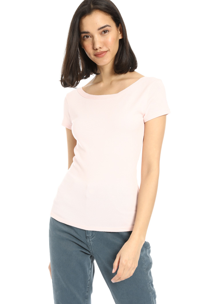 Top in jersey misto viscosa Fashion Market Top in jersey misto viscosa Fashion Market