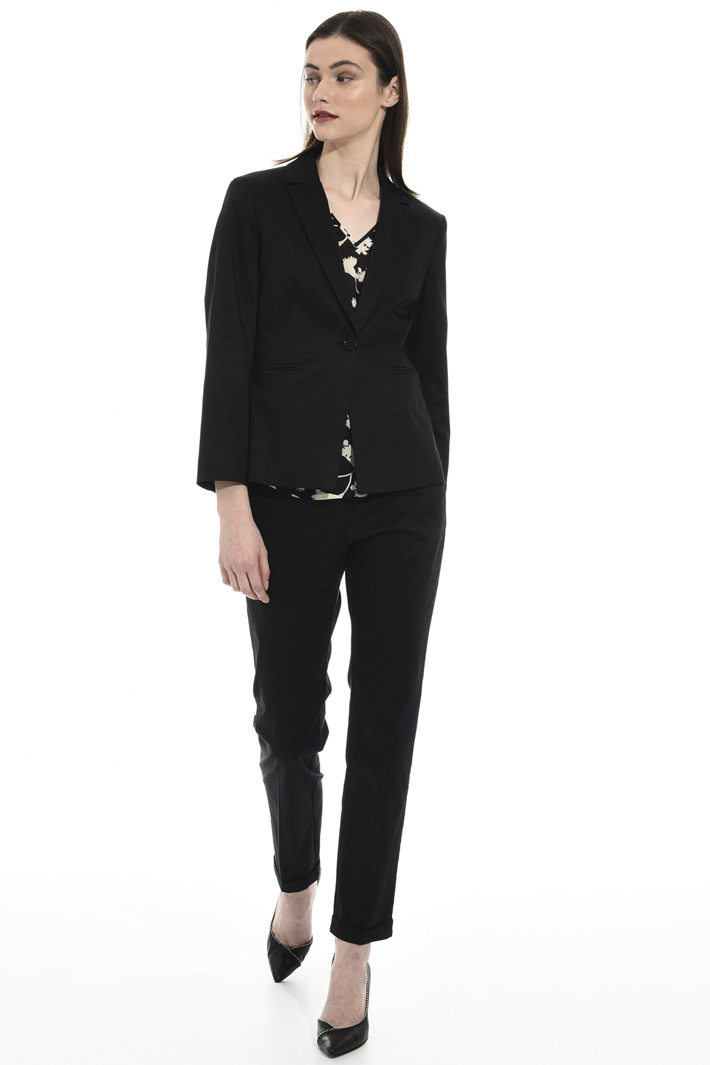 Blazer in raso di cotone Fashion Market Blazer in raso di cotone Fashion Market