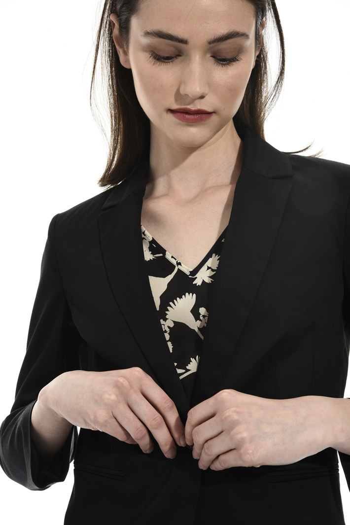 Blazer in raso di cotone Fashion Market Blazer in raso di cotone Fashion Market
