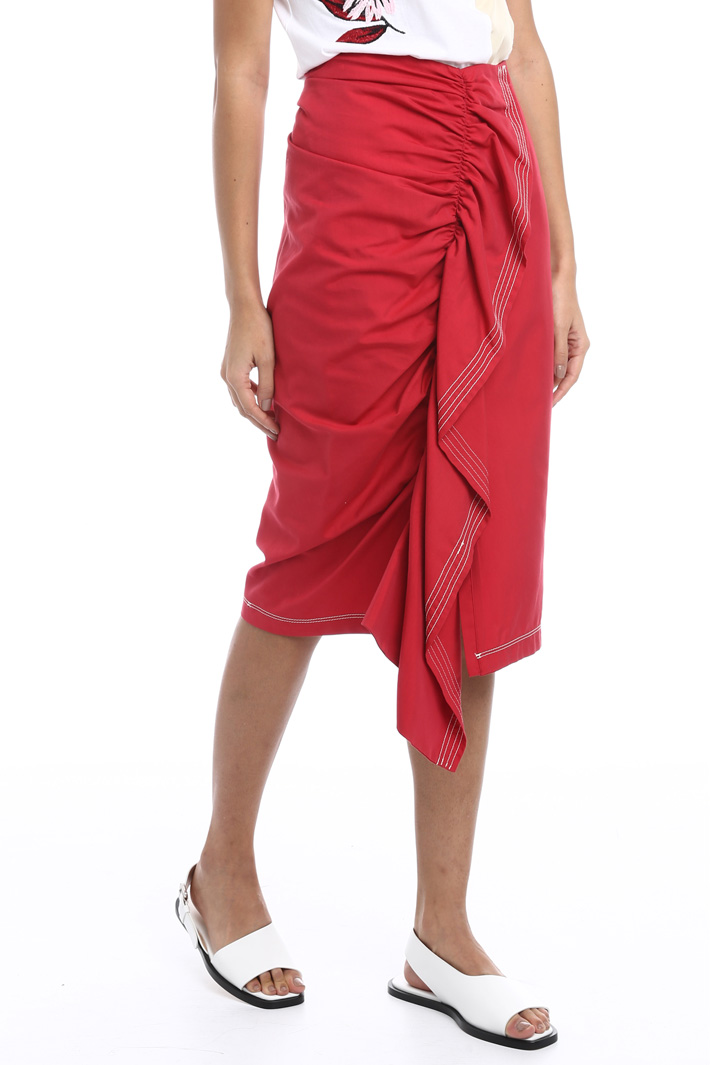 Gonna con motivo voulant Fashion Market Gonna con motivo voulant Fashion Market