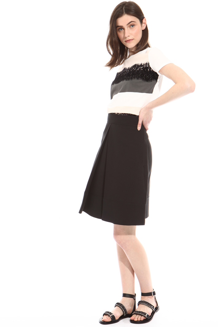 Gonna in lino e cotone Fashion Market Gonna in lino e cotone Fashion Market
