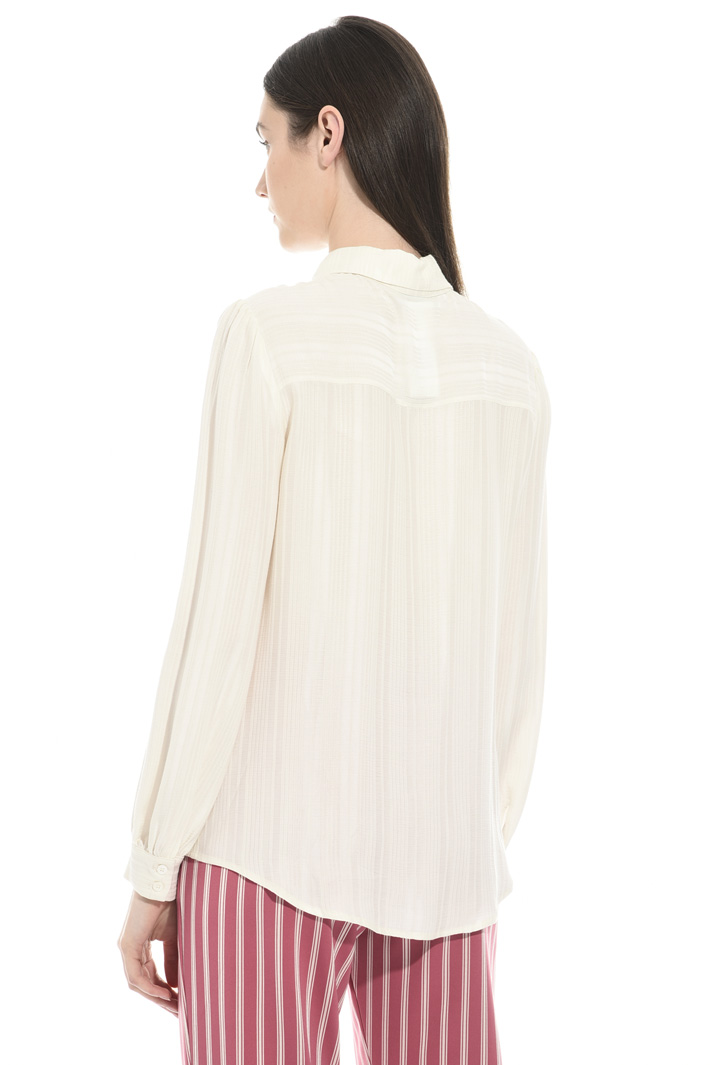 Camicia con texture a righe Fashion Market Camicia con texture a righe Fashion Market