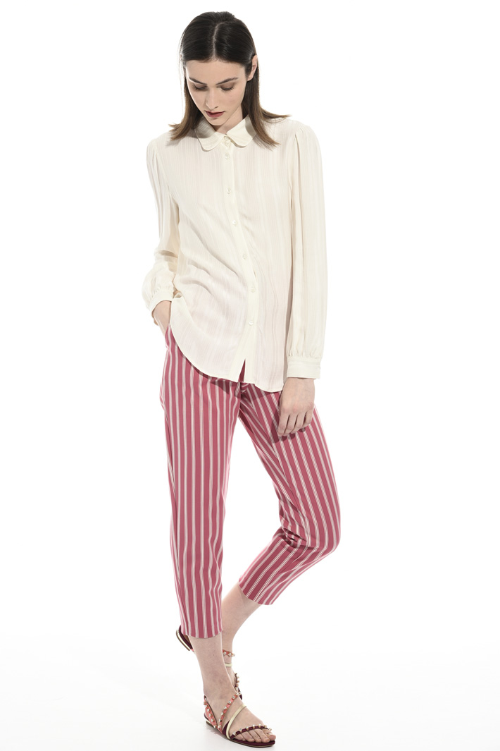 Camicia con texture a righe Fashion Market Camicia con texture a righe Fashion Market