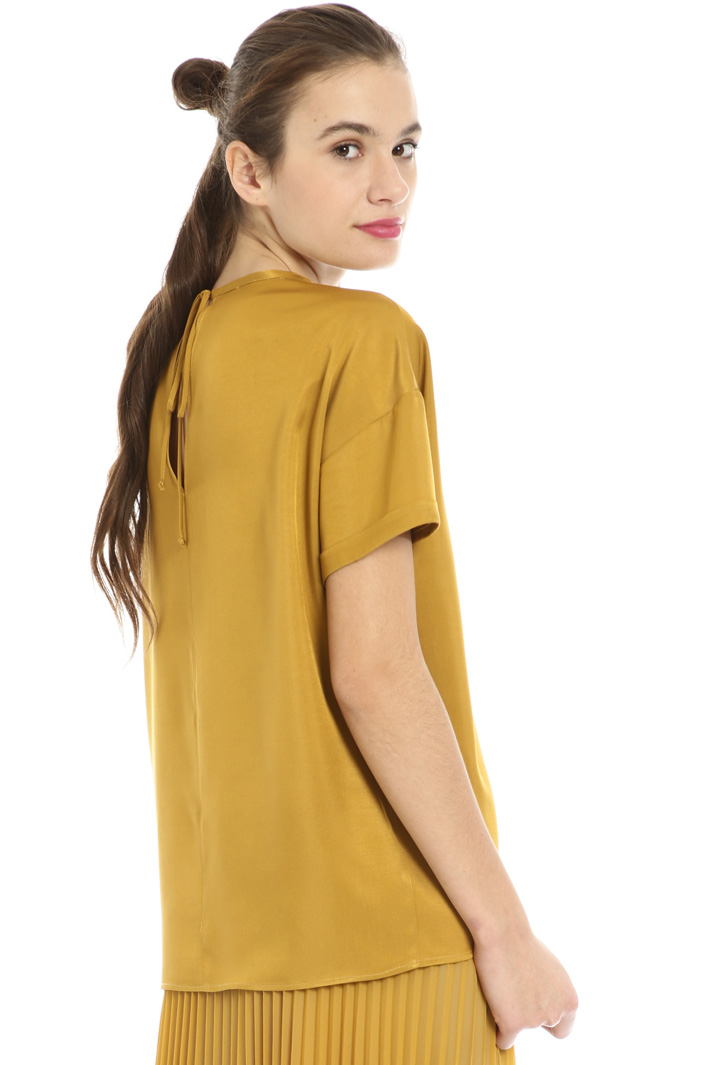 Blusa in viscosa jacqaurd Fashion Market Blusa in viscosa jacqaurd Fashion Market