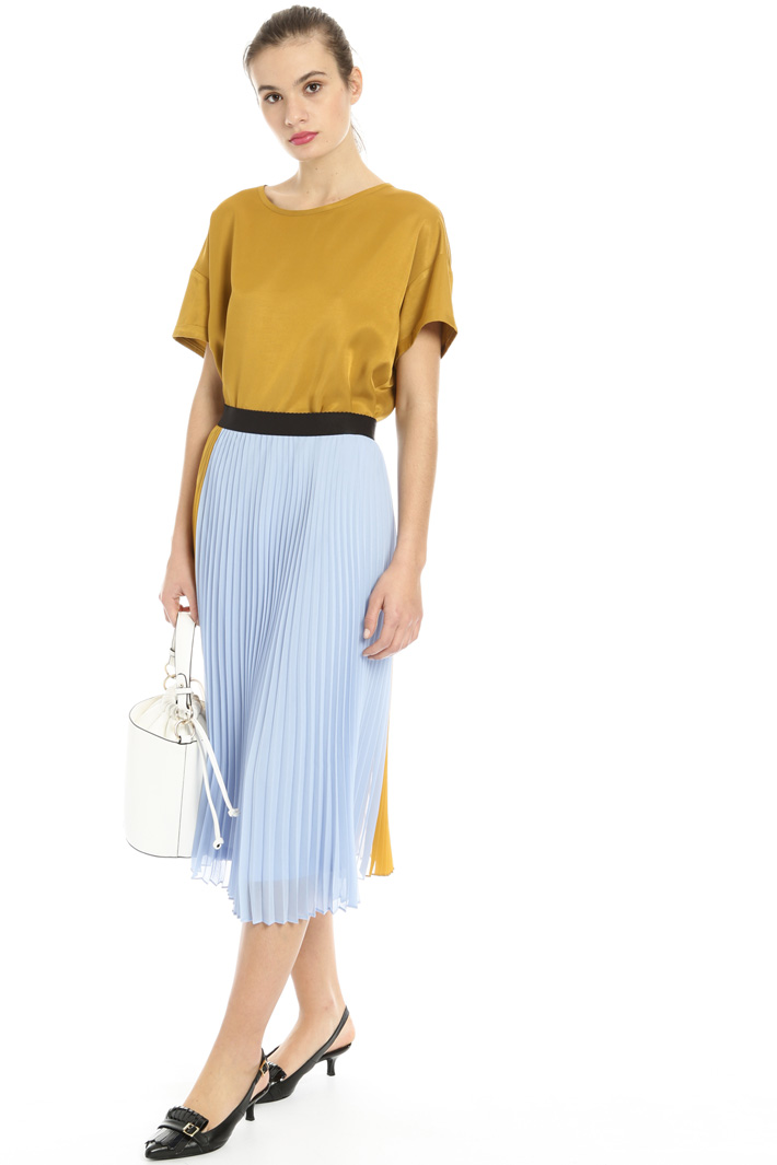 Blusa in viscosa jacqaurd Fashion Market Blusa in viscosa jacqaurd Fashion Market