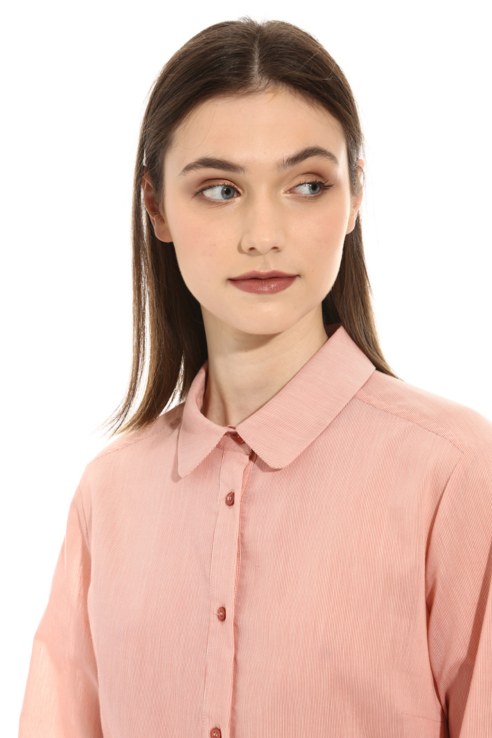 Camicia in cotone tinto filo Fashion Market Camicia in cotone tinto filo Fashion Market