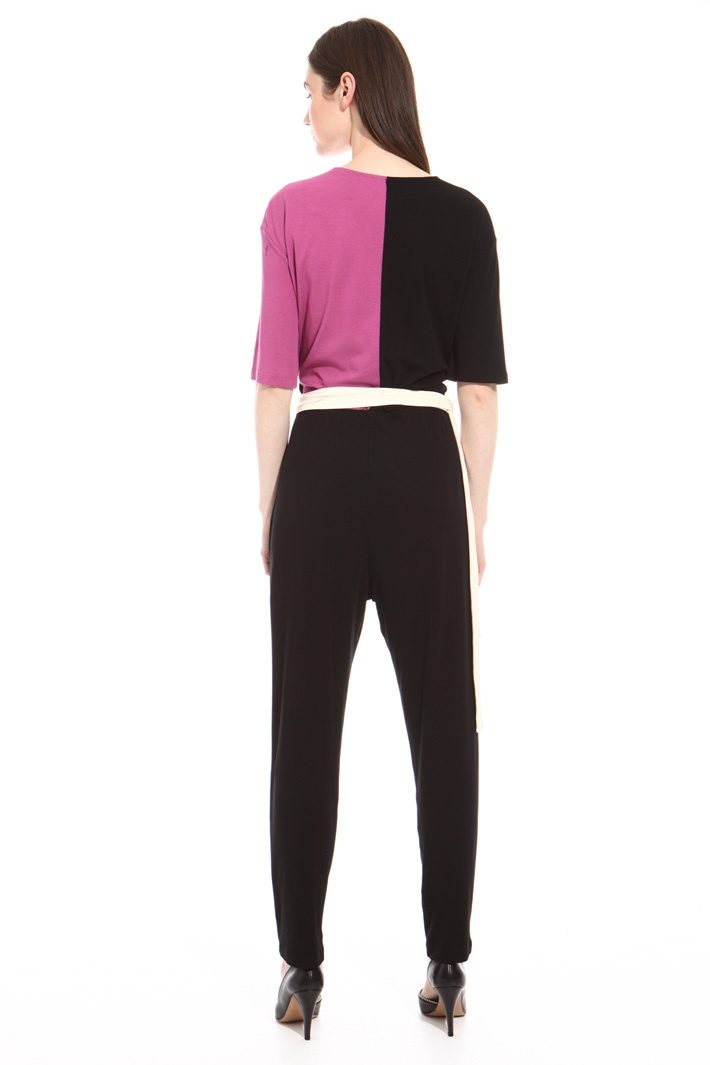 Tuta in jersey crepe di cotone Fashion Market Tuta in jersey crepe di cotone Fashion Market