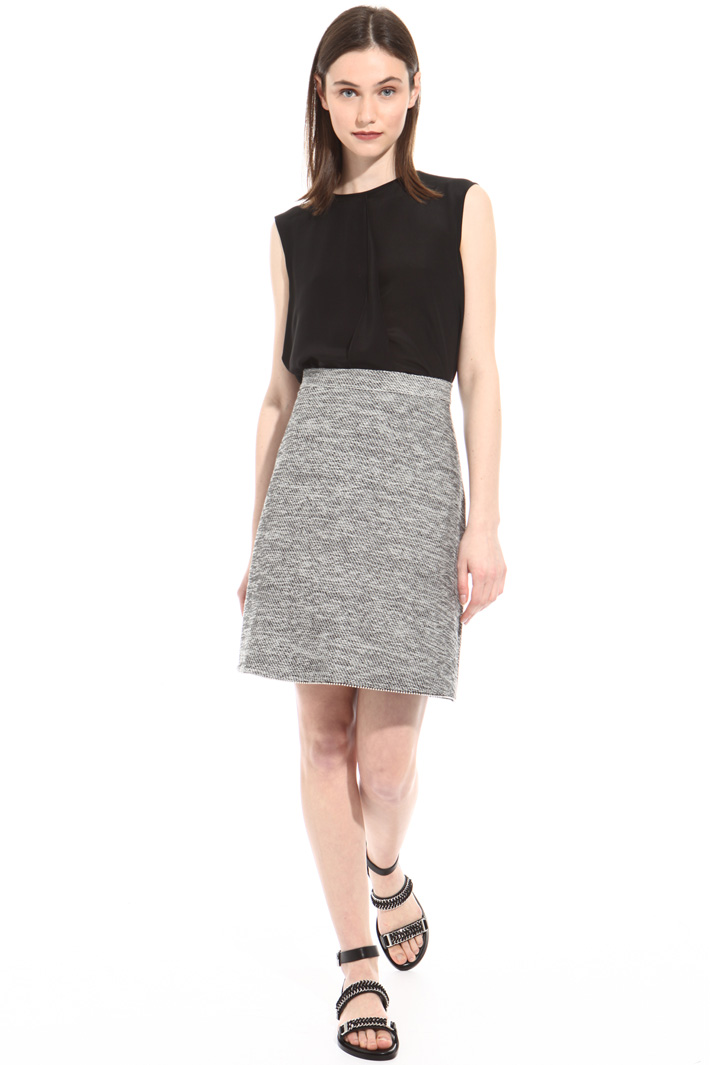 Gonna corta in jersey jacquard Fashion Market Gonna corta in jersey jacquard Fashion Market