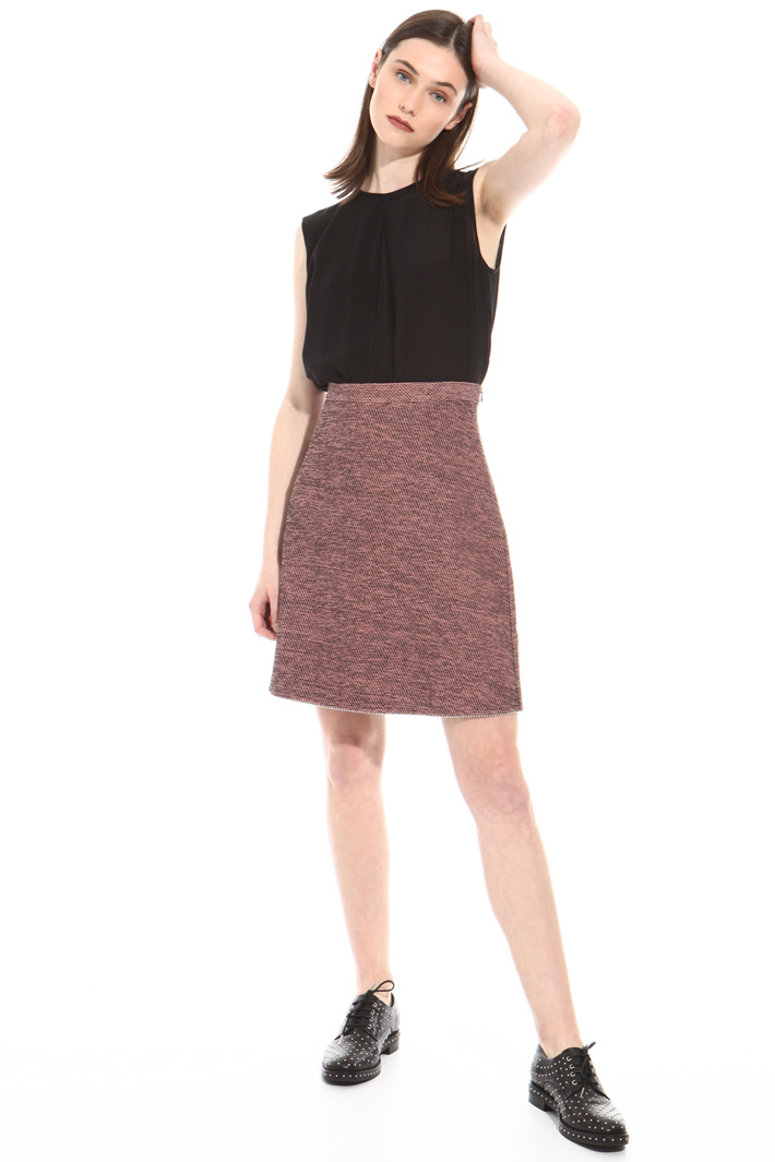 Gonna corta in jersey jacquard Fashion Market Gonna corta in jersey jacquard Fashion Market