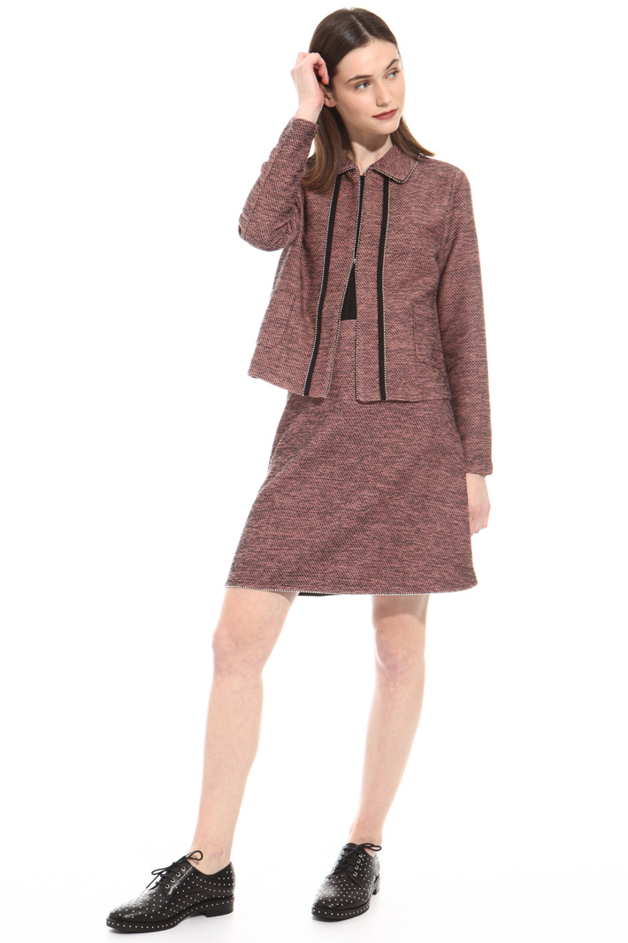 Blazer in jersey jacquard Fashion Market Blazer in jersey jacquard Fashion Market