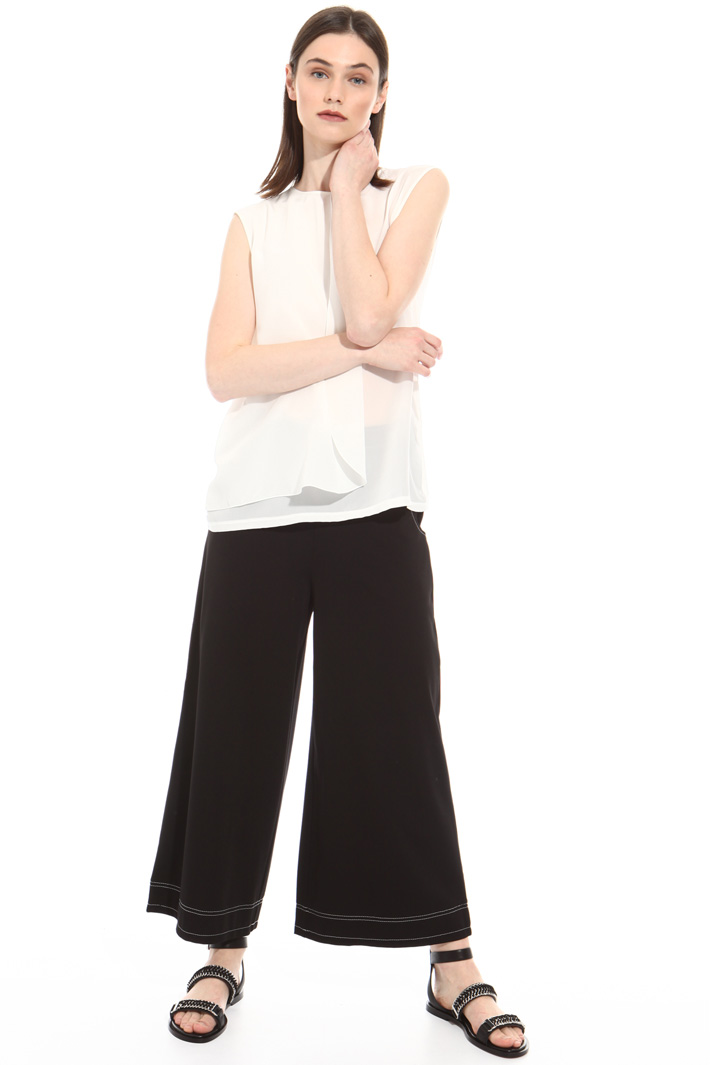 Top con maxi voulant Fashion Market Top con maxi voulant Fashion Market