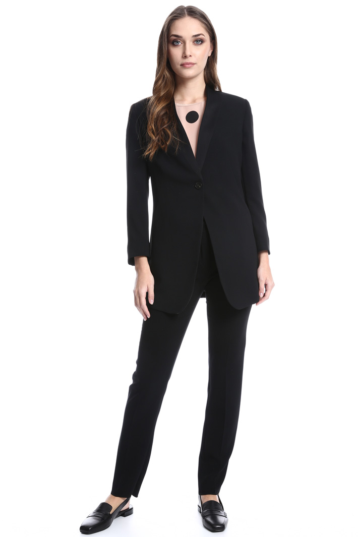 Blazer in crepe envers satin Fashion Market Blazer in crepe envers satin Fashion Market