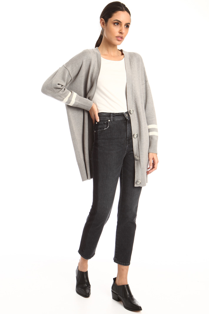 Cardigan in cotone e lana Fashion Market Cardigan in cotone e lana Fashion Market
