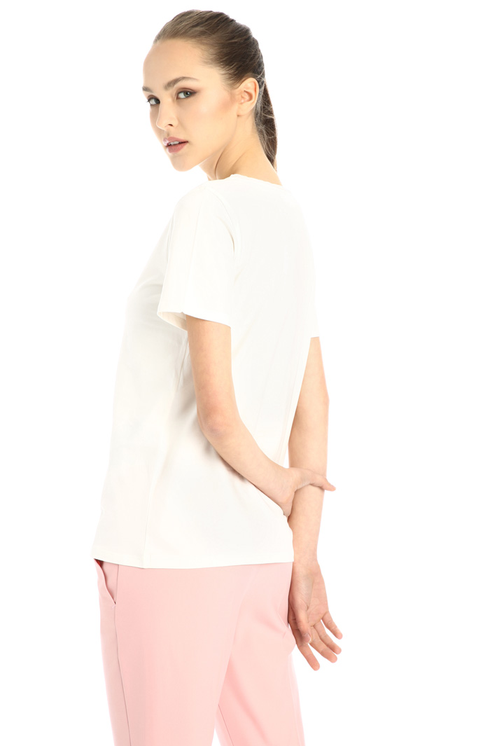 T-shirt in cotone stretch Fashion Market T-shirt in cotone stretch Fashion Market