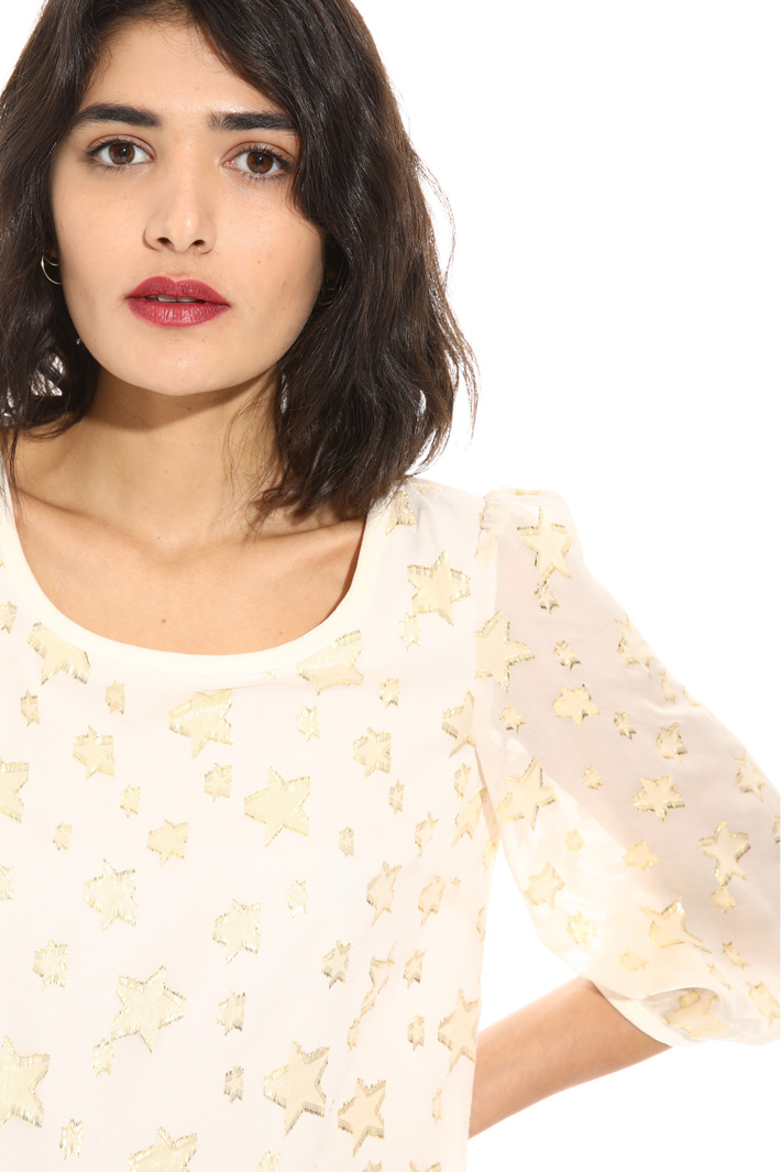 Blusa in seta con ricami Fashion Market Blusa in seta con ricami Fashion Market