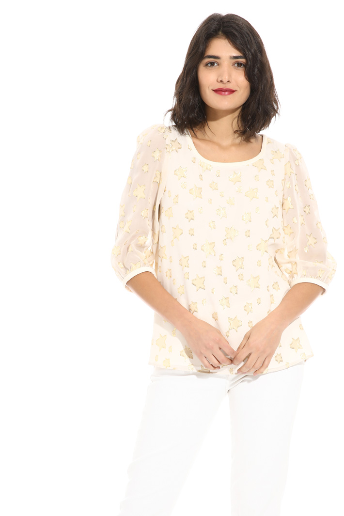 Blusa in seta con ricami Fashion Market Blusa in seta con ricami Fashion Market